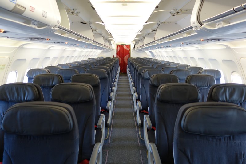 Airbus a319 Extra Edition салон