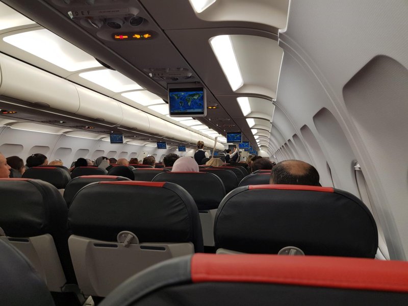Airbus a319 салон