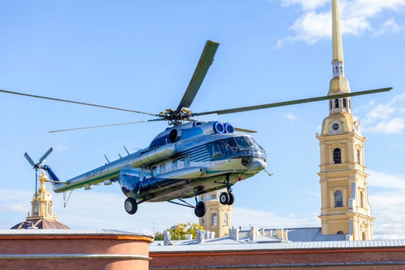 Вертолетные экскурсии Санкт-Петербург