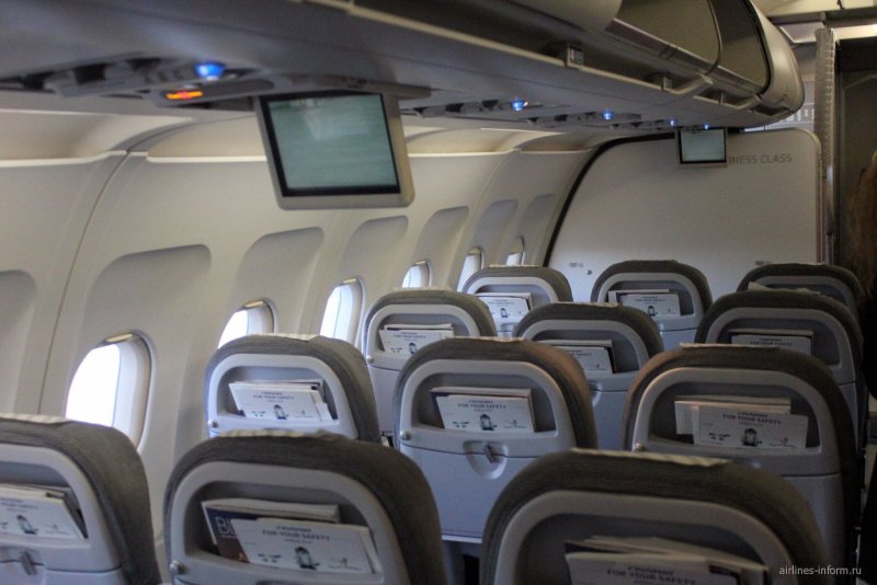 Airbus a319 салон
