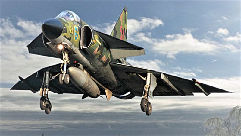 Saab Viggen самолет