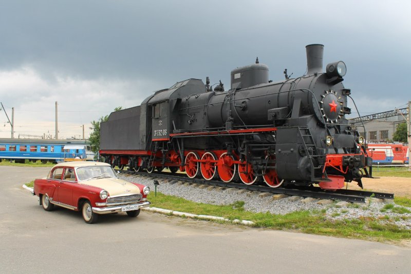 Паровоз памятник Кандалакша