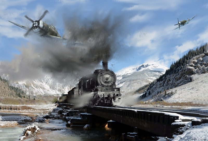 Поезд вторая мировая