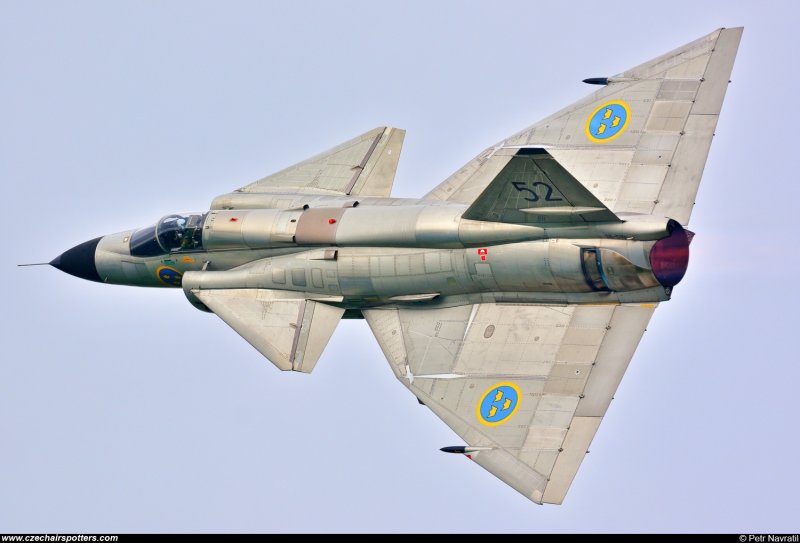 Сааб-37 Вигген истребитель