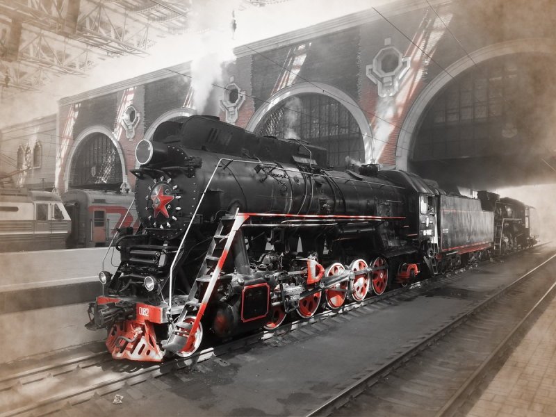 Советский паровоз