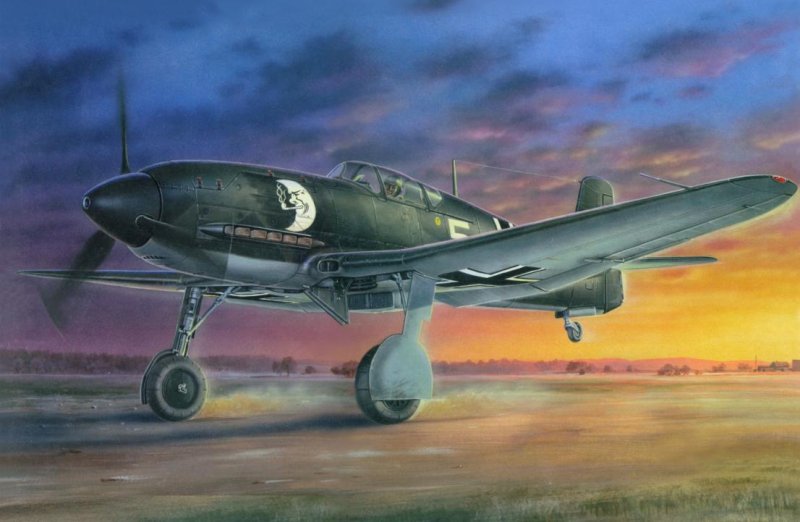 Истребитель Heinkel (he-100d)