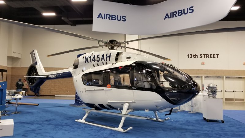 Аэробус вертолеты h145