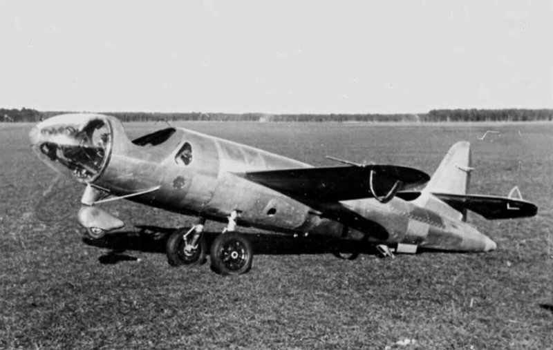 Реактивный самолёт Heinkel he 176