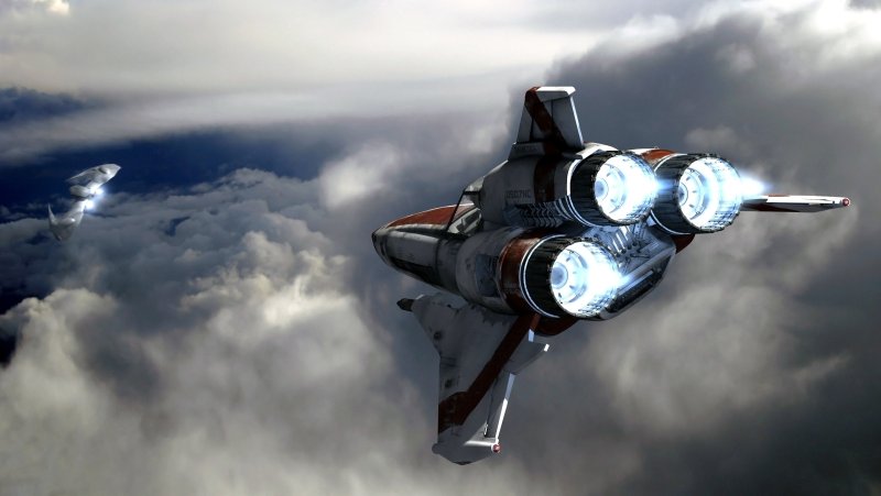 Battlestar Galactica истребители