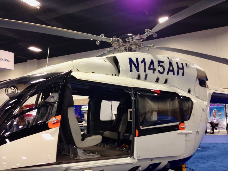 Airbus Helicopters h145 салон