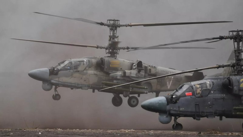 Вертолет ка-52 "Аллигатор"