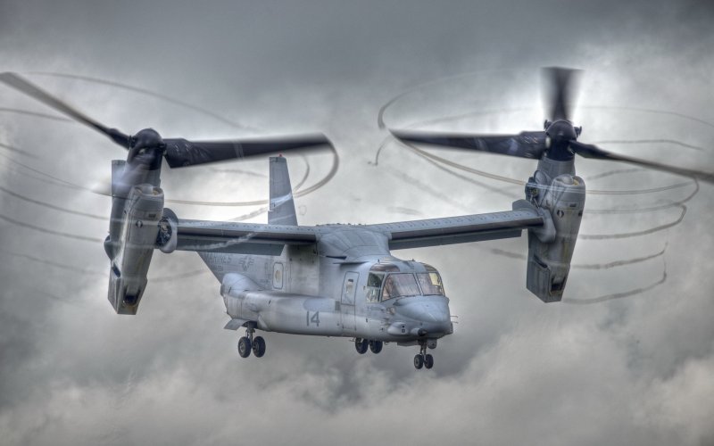 Американский конвертоплан v-22 Osprey