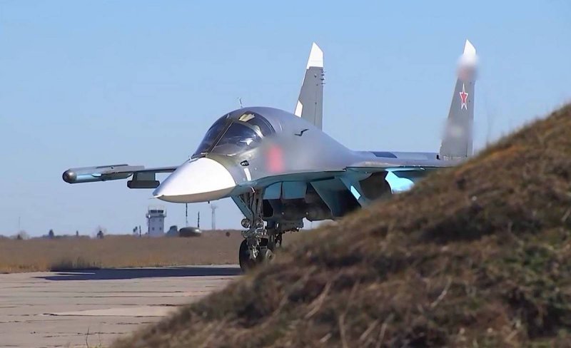 Су-34 ВКС РФ 2022