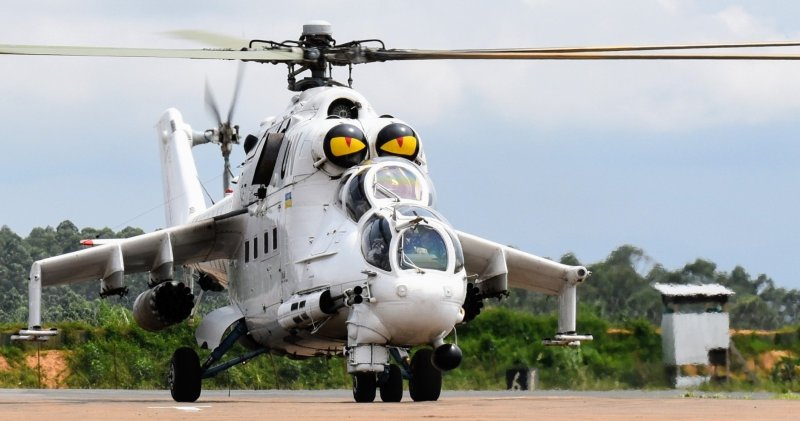 Ми-24 армейский ударный вертолёт