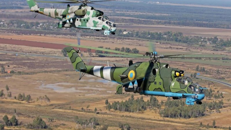 Ми-24 вертолёт Украина