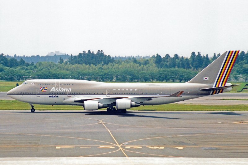 Boeing 747 300 Азиана Эйрлайнс