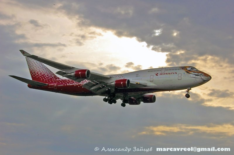 Boeing 747-446 Россия