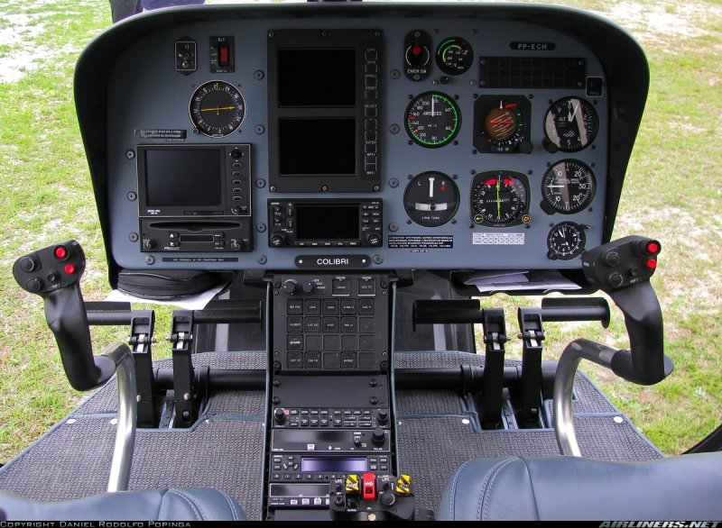 Кабина Eurocopter 120