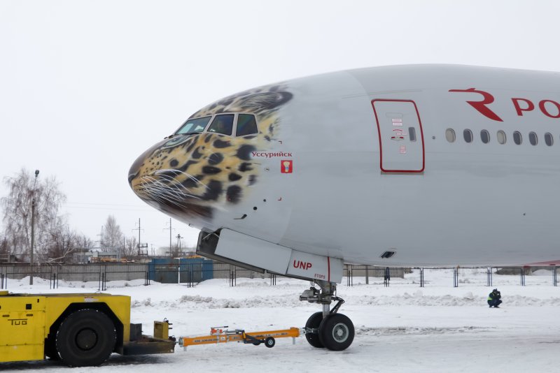 Боинг 777 Россия леопард