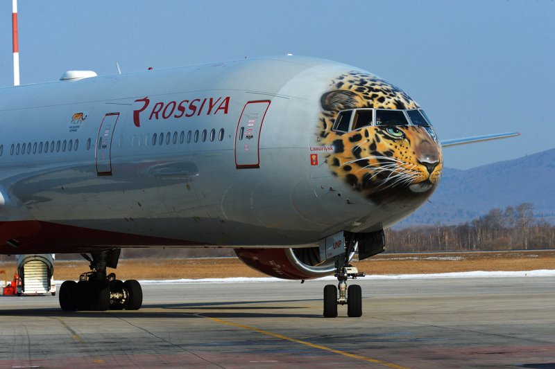 Боинг 747 Россия леопард