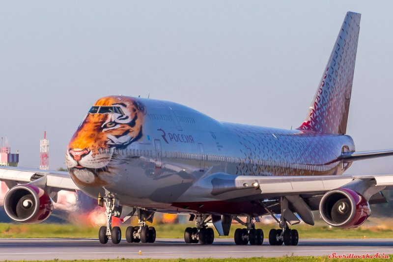 Боинг 747 Тигролет Россия