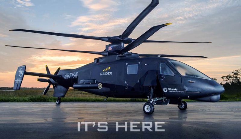 Sikorsky s-97 Raider вооружение