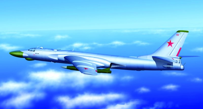Модель самолет ту-16к-10 (Badger-c) 1/144