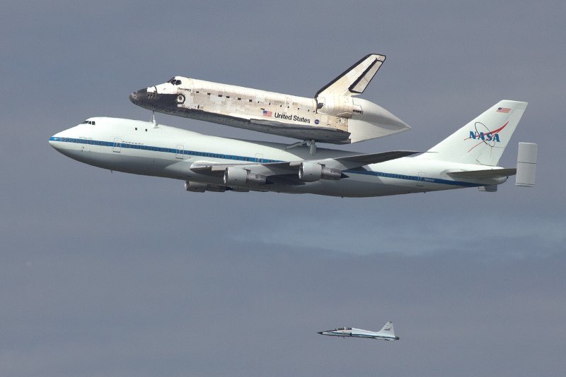 Боинг 747 и шаттл