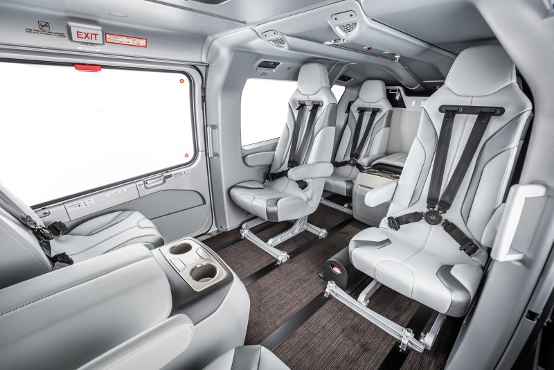 Airbus h145 интерьер