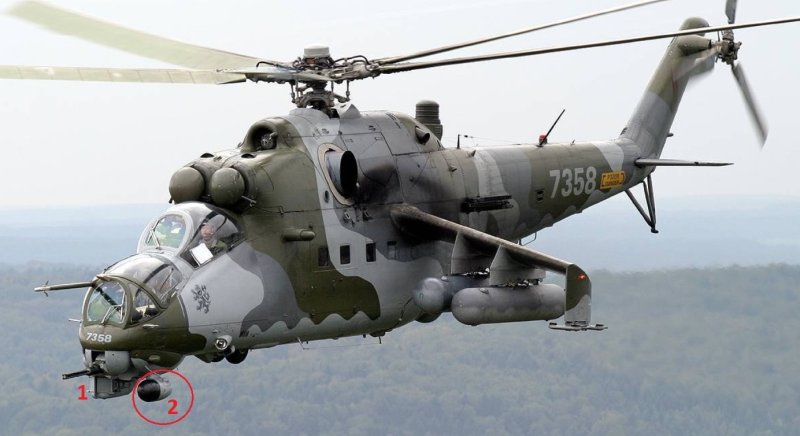 Ми-24 армейский ударный вертолёт