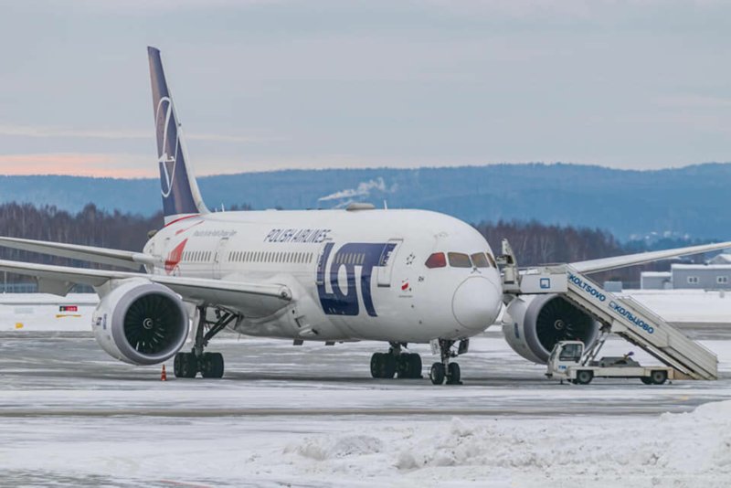 Боинг 787 Дримлайнер английской авиакомпании