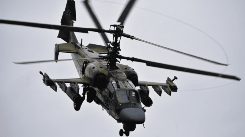 Аллигатор вертолёт ка-52м