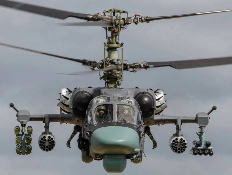 Вертолёт к-52 Аллигатор