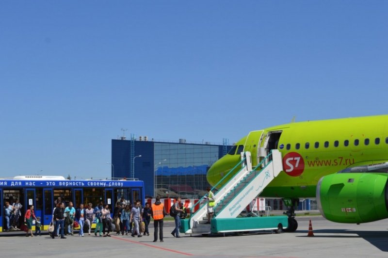 Аэропорт Волгоград внутри