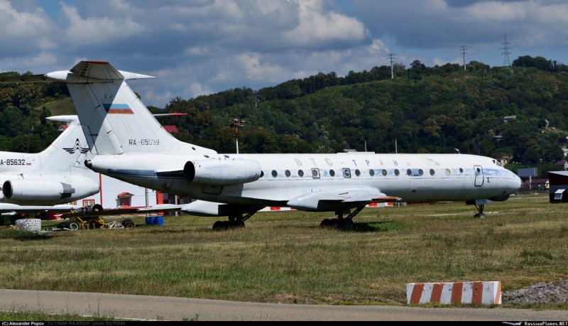 Ту-134 Черноморские авиалинии