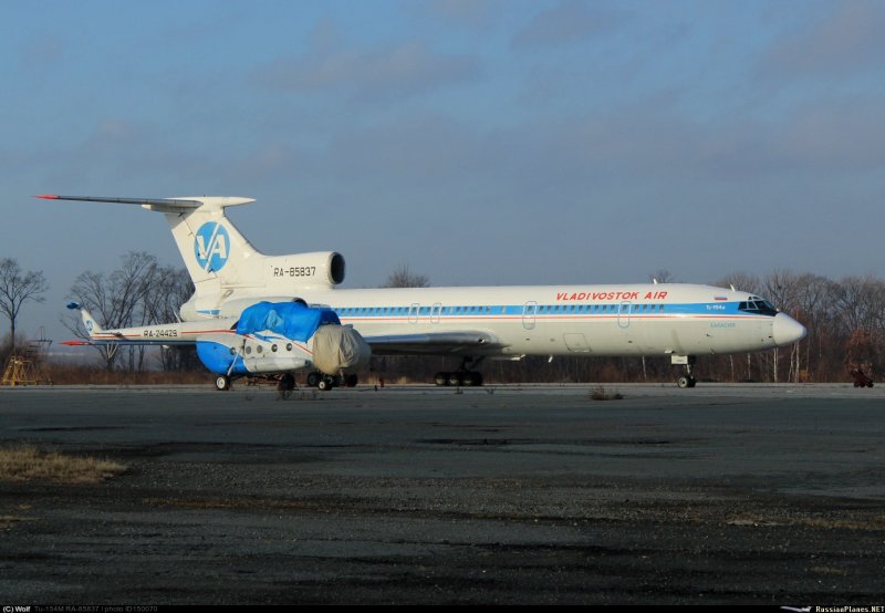 Ту 154 Владивосток авиа