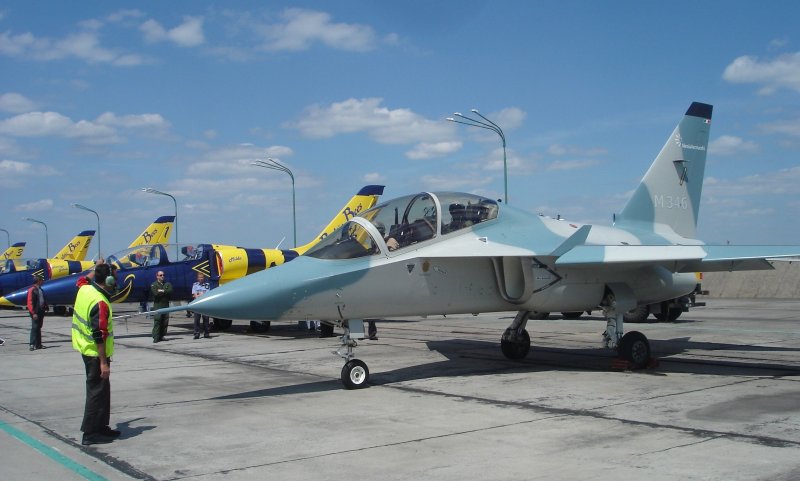 Самолет м-346 ВВС Италии