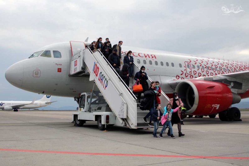 Аэропорт Махачкала самолет