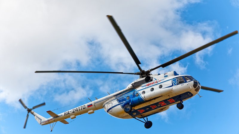 Вертолёт Ямал ми8 МТВ авиа