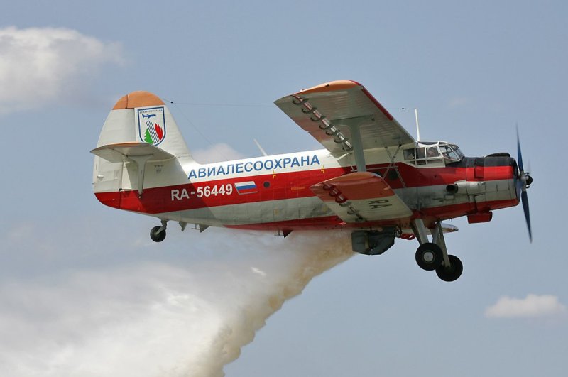 Авиалесоохрана самолеты ан2