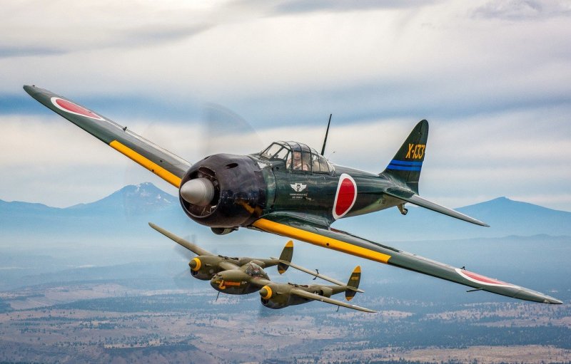 Истребитель Mitsubishi a6m