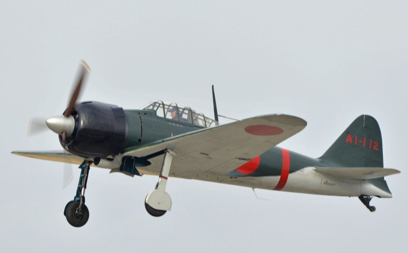 Mitsubishi a6m Zero камикадзе
