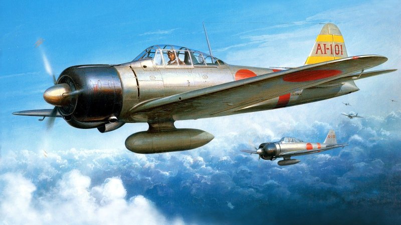 Истребитель Mitsubishi a6m