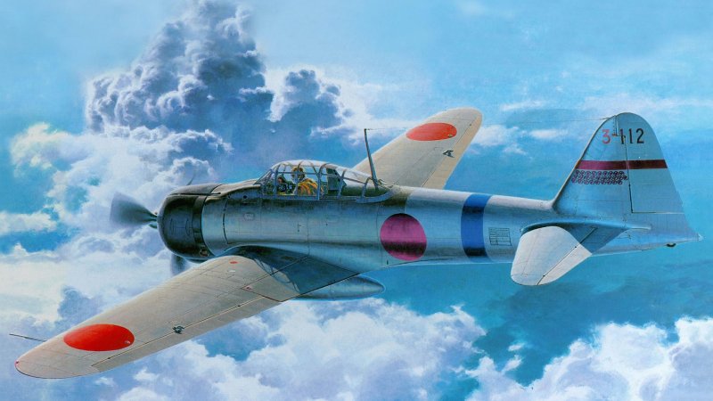 Истребитель Mitsubishi a6m