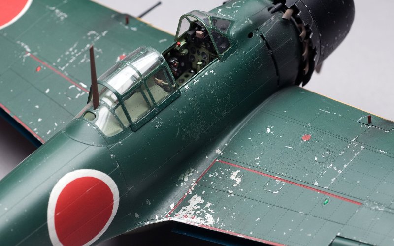A6m Zero кабина