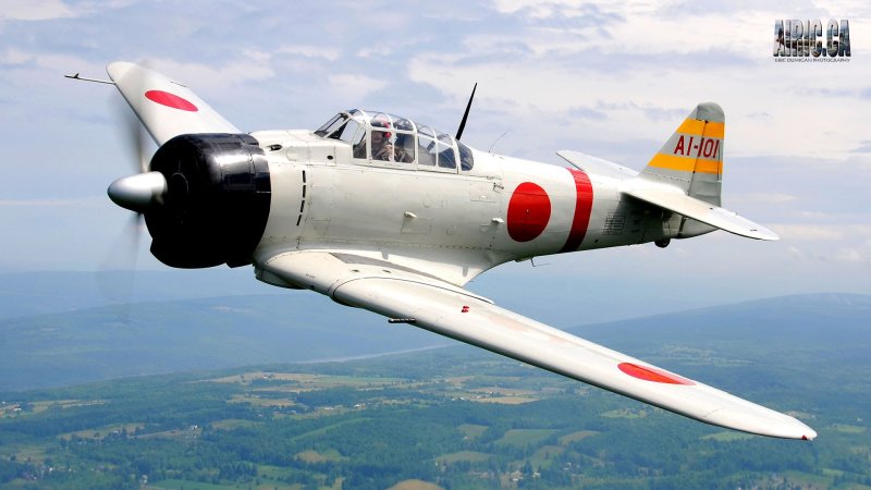 Самолёт a6m2 Zero