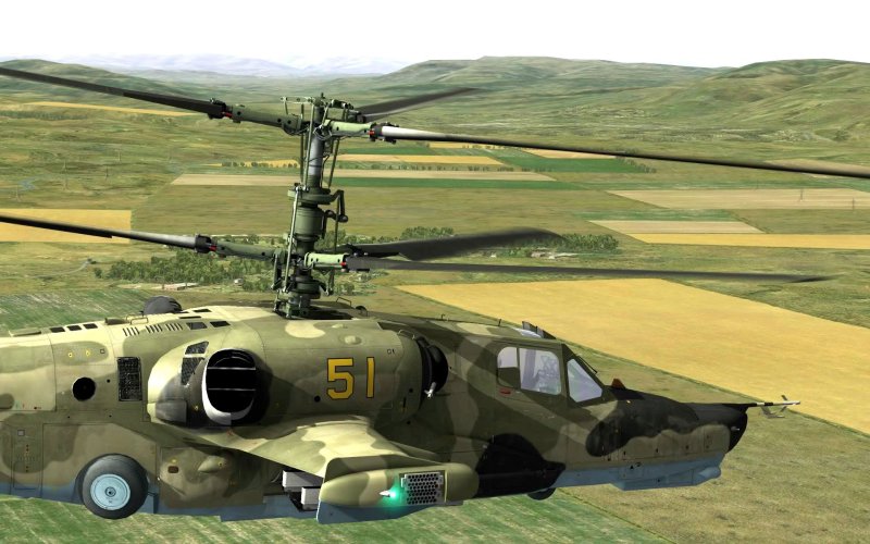 Военный вертолет к 50