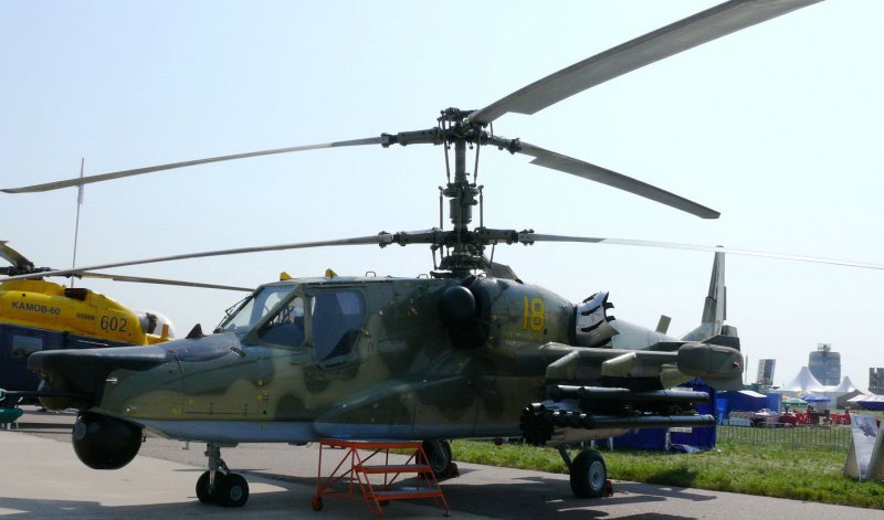 Ударный вертолет ка-50