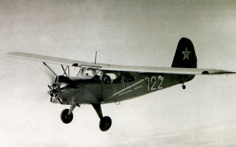 Самолет Яковлев Yak-12