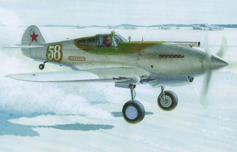 Самолет p-40 томагавк